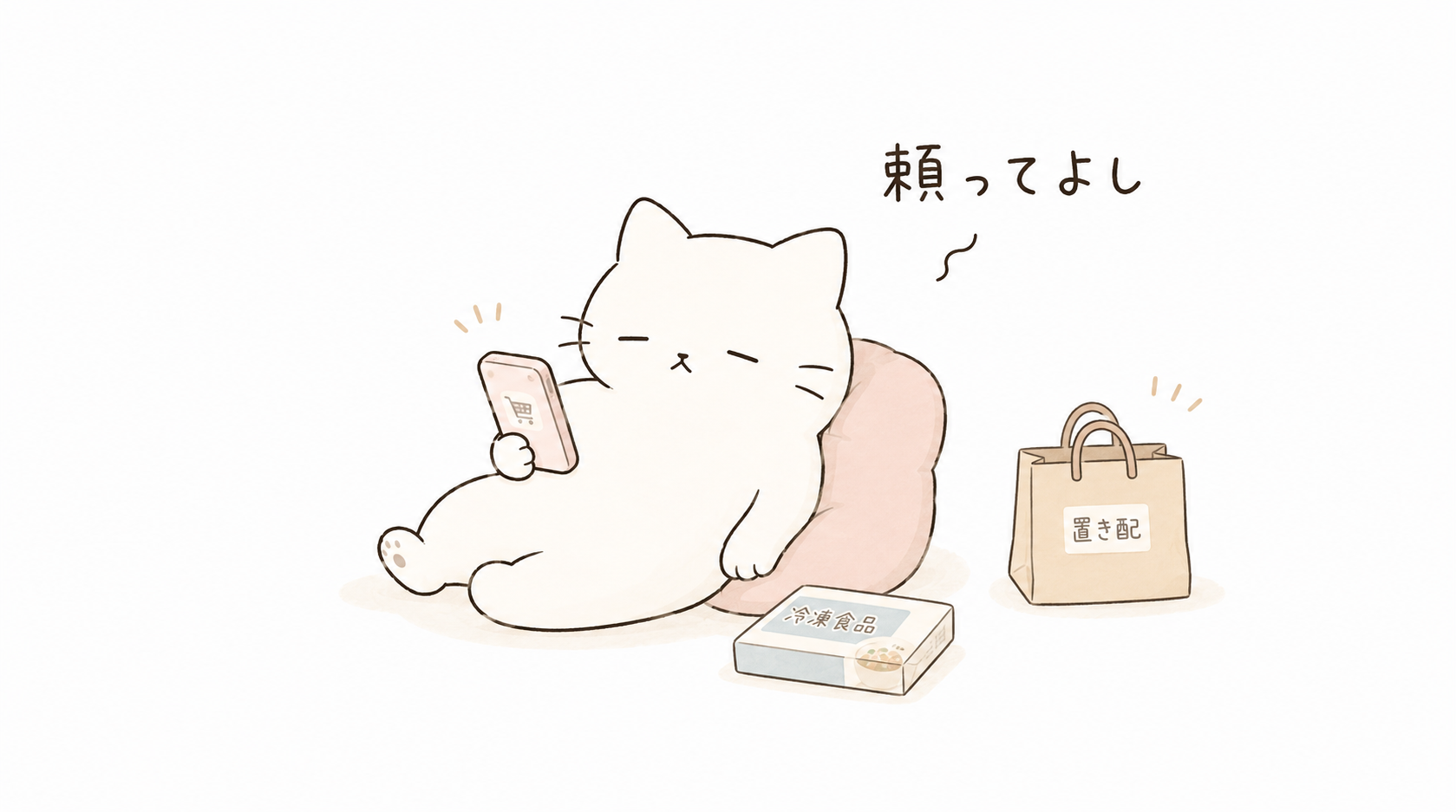 スーパーもコンビニもだるい日の対処法
